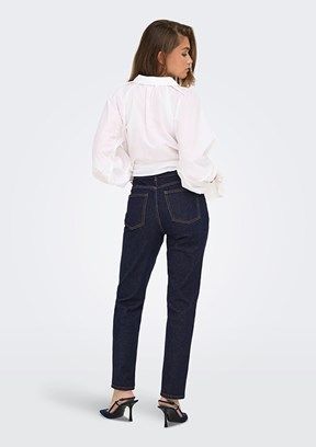 ONLY Mavi Kadın Straight Jean Pantolon