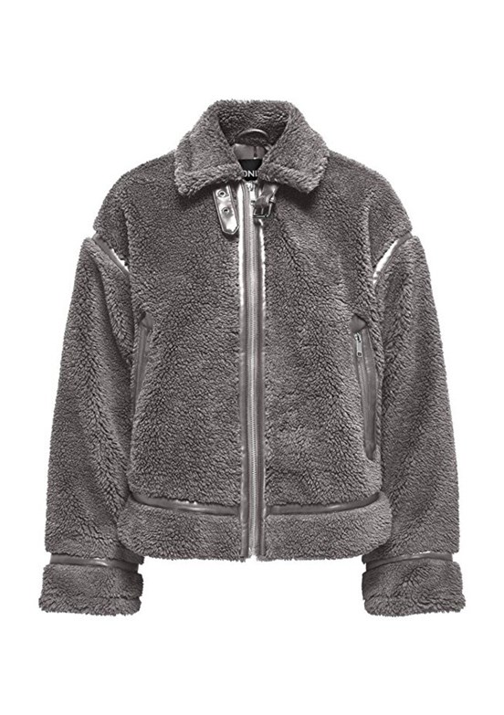 ONLY Çok Renkli Kadın Kapüşonsuz Mont