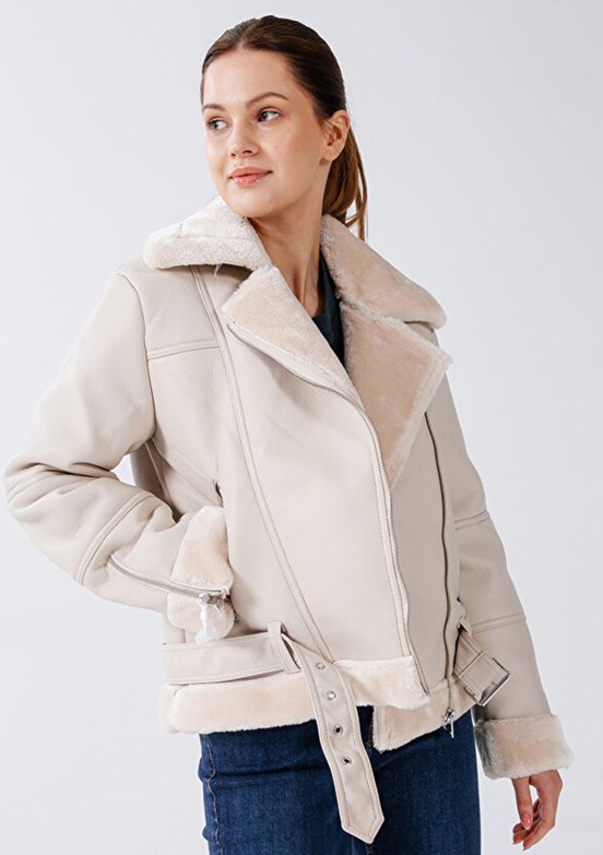 ONLY Taş Kadın Suni Deri Mont