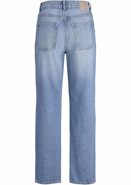 JJXX - 12279585 Kadın Mavi Rahat Kesim Jean Pantolon
