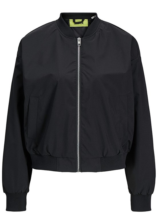 JJXX - 12272840 Kadın Siyah Bomber Ceket