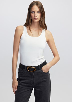 İPEKYOL Ekru Kadın Basic T-shirt