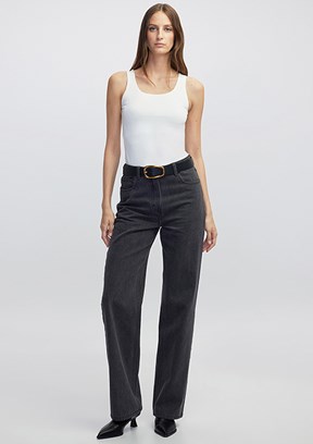 İPEKYOL Ekru Kadın Basic T-shirt