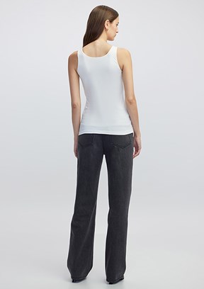 İPEKYOL Ekru Kadın Basic T-shirt