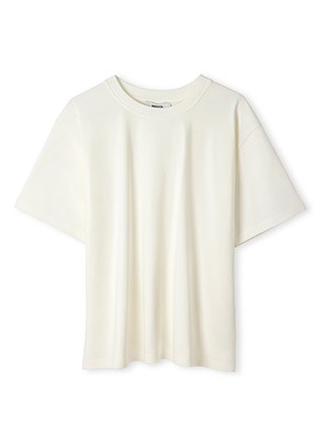 İPEKYOL Ekru Kadın Bisiklet Yaka Basic T-shirt