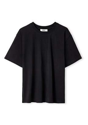 İPEKYOL Siyah Kadın Bisiklet Yaka Basic T-shirt