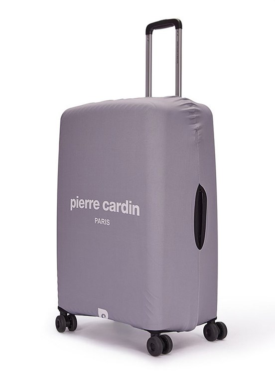PİERRE CARDİN Gri Unisex Valiz Kılıfı