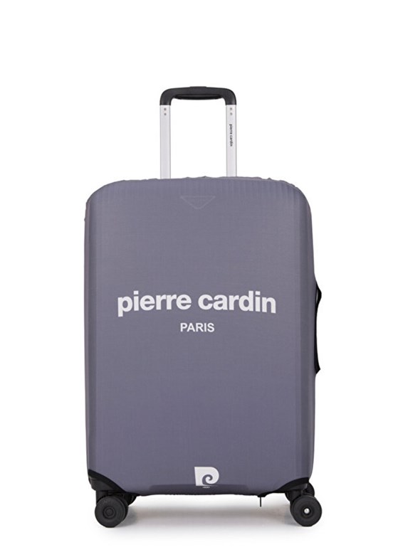 PIERRE CARDIN Gri Unise Standart Boy Valiz Kılıfı