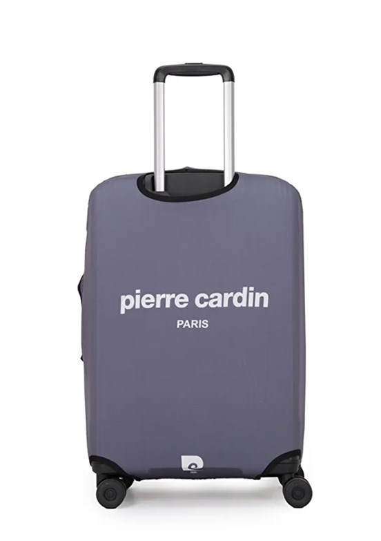 PIERRE CARDIN Gri Unise Standart Boy Valiz Kılıfı