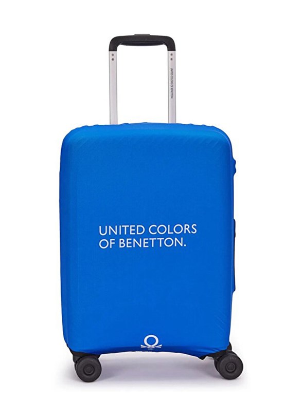 BENETTON Mavi Unisex KILIF Valiz