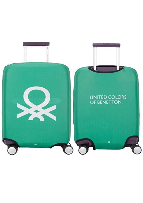 BENETTON Yeşil Unisex KILIF Valiz