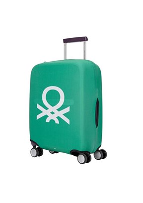 BENETTON Yeşil Unisex KILIF Valiz