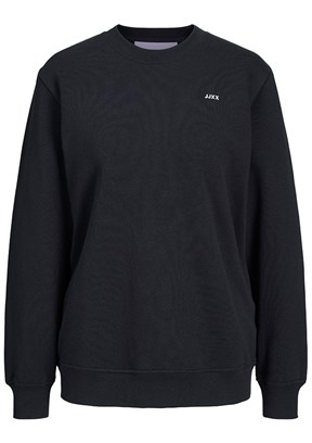 JJXX JXABBIE Siyah Kadın Bisiklet Yaka Sweatshirt