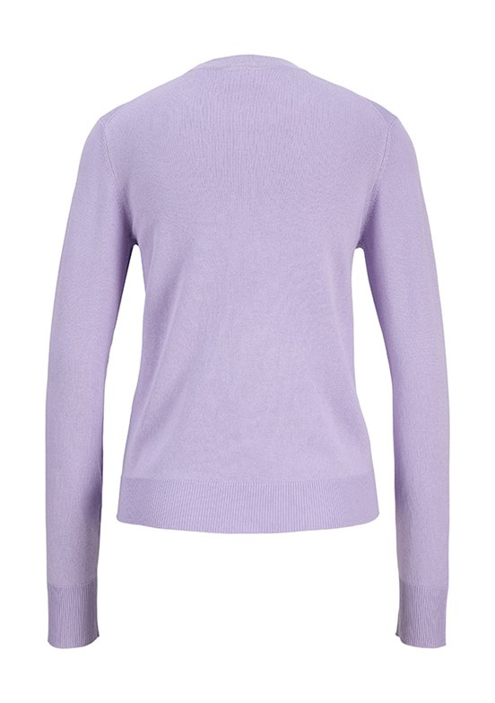JJXX Comfy Crew Neck Mor Kadın Bisiklet Yaka Kazak