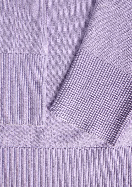 JJXX Comfy Crew Neck Mor Kadın Bisiklet Yaka Kazak