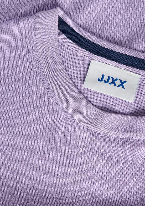 JJXX Comfy Crew Neck Mor Kadın Bisiklet Yaka Kazak