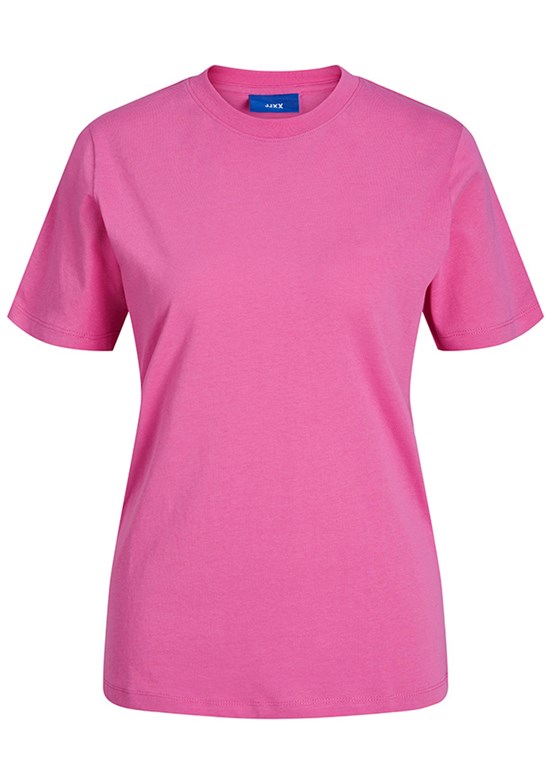 JJXX JXANNA Pembe Kadın Bisiklet Yaka T-shirt