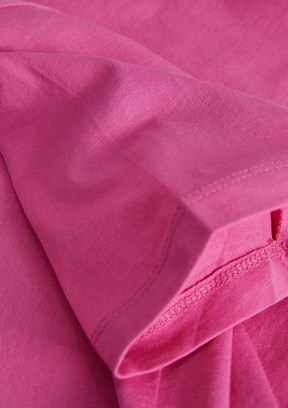 JJXX JXANNA Pembe Kadın Bisiklet Yaka T-shirt