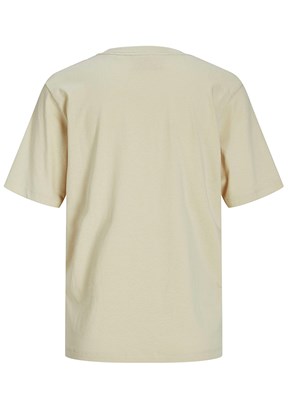 JJXX JXANNA Gri Kadın Bisiklet Yaka T-shirt