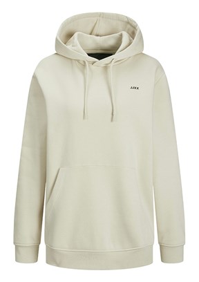JJXX JXABBIE Beyaz Kadın Kapüşonlu Sweatshirt