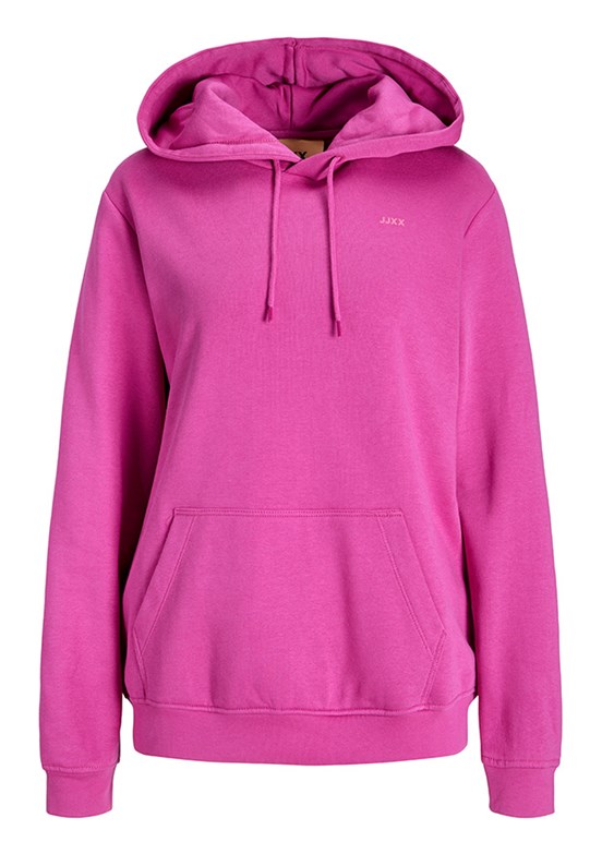 JJXX JXABBIE Fuşya Kadın Kapüşonlu Sweatshirt