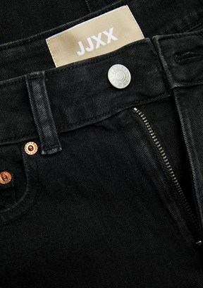 JJXX JXLISBON MOM HW C414 Black Denim Jean Pantolon