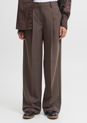 JJXX Kahverengi Kadın Bol Paça Pantolon