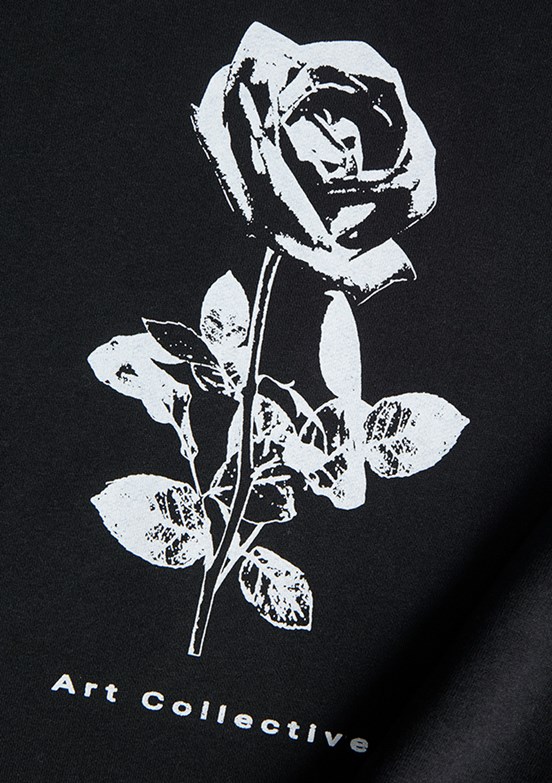 JJXX JXSANDRA Siyah Kadın Uzun Kollu Sweatshirt