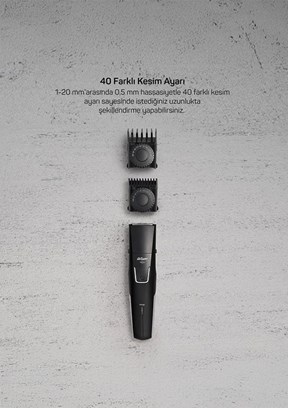 ARZUM AR5200 Trace Sakal Şekillendirme ve Tıraş Makinesi