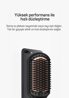 ARZUM AR5068 Superstar Touch Saç Düzleştirici Fırça