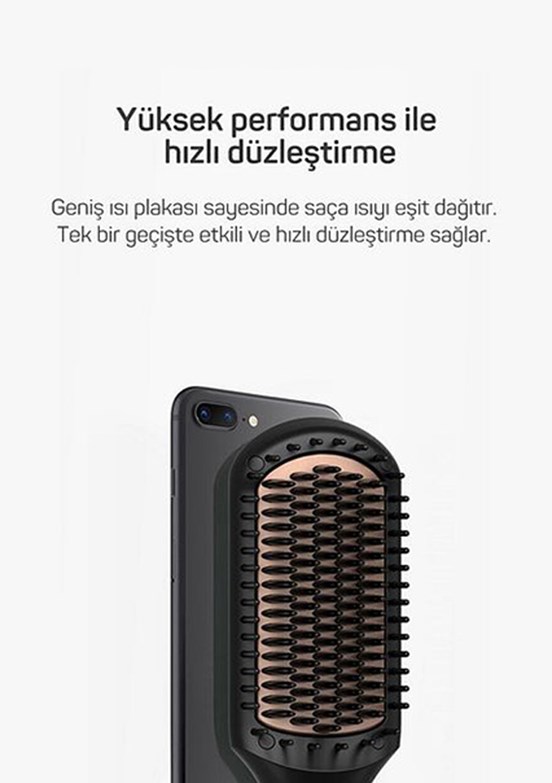 ARZUM AR5068 Superstar Touch Saç Düzleştirici Fırça