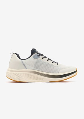 SKECHERS Go Run Elevate 2.0 Uplifting Beyaz/Gri Erkek Koşu Ayakkabısı