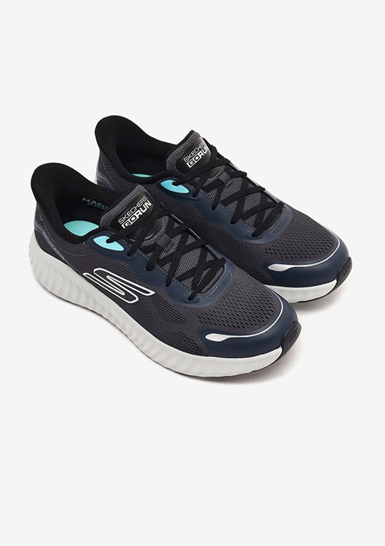 SKECHERS Gri Erkek Go Run Now Regent Koşu Ayakkabısı