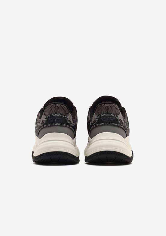 SKECHERS Siyah Erkek Bobs Diego Sneaker Ayakkabı