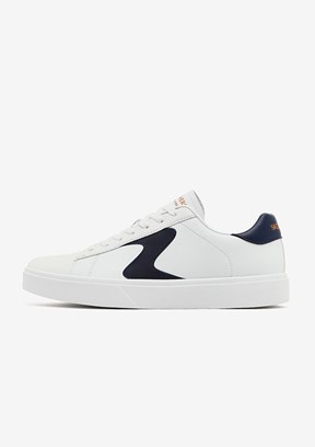 SKECHERS EDEN LX Beyaz-Lacivert Erkek Sneaker Ayakkabı