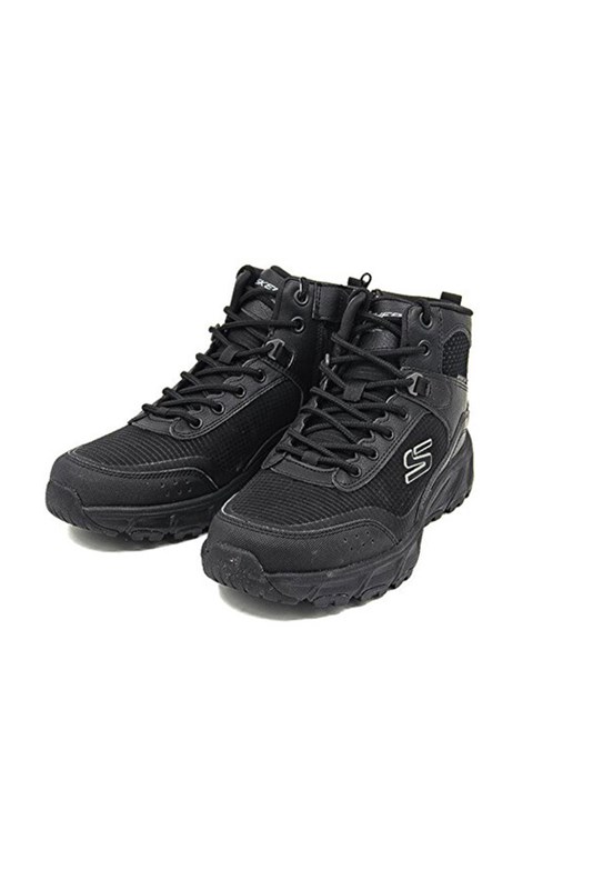 SKECHERS Siyah Erkek Hillcrest 2.0 Woodrock Peak Sneaker Ayakkabı