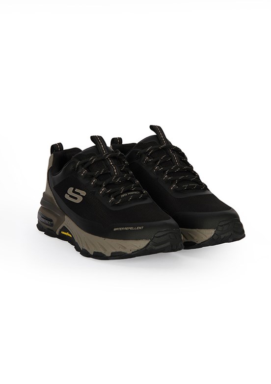 SKECHERS Max Protect Liberated Siyah-Bej Erkek Sneaker Ayakkabı