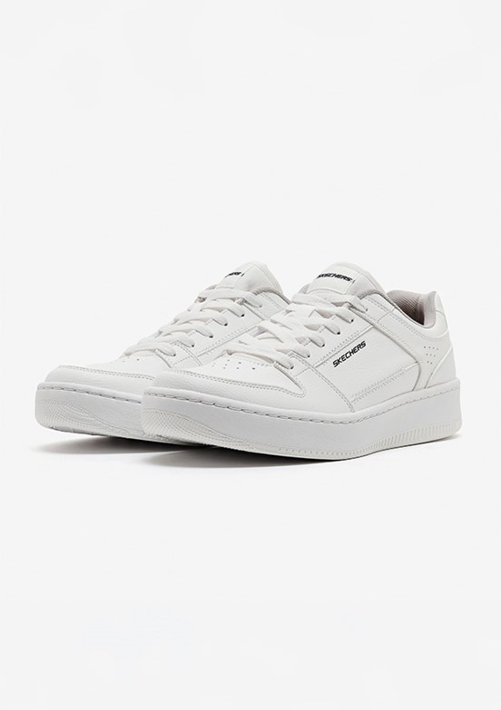 SKECHERS Sport Court 92 - 232478TK WHT Erkek Beyaz Yürüyüş Ayakkabısı