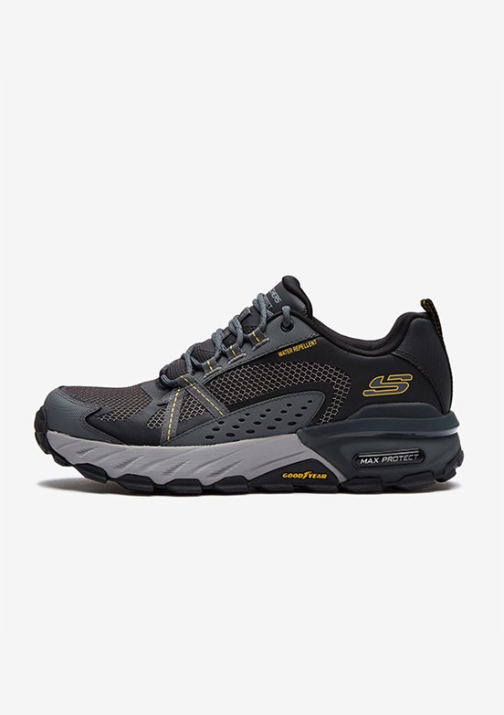 SKECHERS Max Protect Siyah Gri Erkek Sneaker Ayakkabı