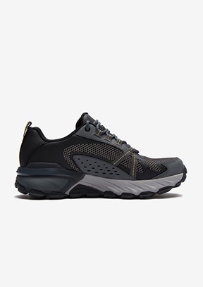SKECHERS Max Protect Siyah Gri Erkek Sneaker Ayakkabı