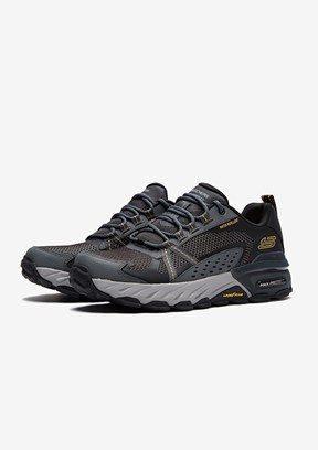 SKECHERS Max Protect Siyah Gri Erkek Sneaker Ayakkabı