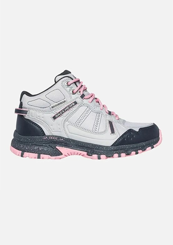 SKECHERS HİLLCREST - BOUND PEAK  Gri - Pembe Kadın Outdoor Ayakkabı
