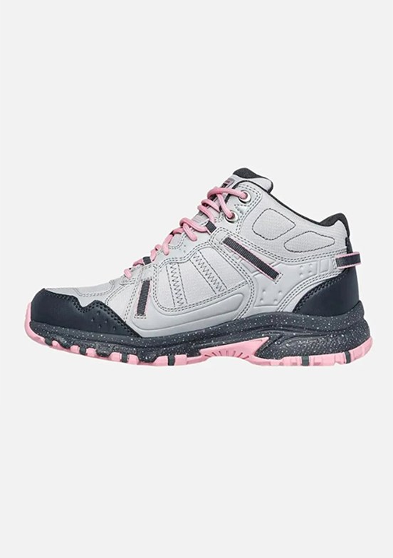 SKECHERS HİLLCREST - BOUND PEAK  Gri - Pembe Kadın Outdoor Ayakkabı