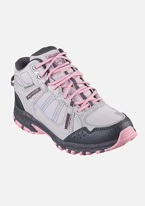 SKECHERS HİLLCREST - BOUND PEAK  Gri - Pembe Kadın Outdoor Ayakkabı