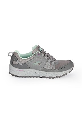 SKECHERS Escape Plan - 180061TK GYAQ Kadın Gri/Açık Mavi Sneaker Ayakkabı