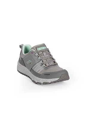 SKECHERS Escape Plan - 180061TK GYAQ Kadın Gri/Açık Mavi Sneaker Ayakkabı
