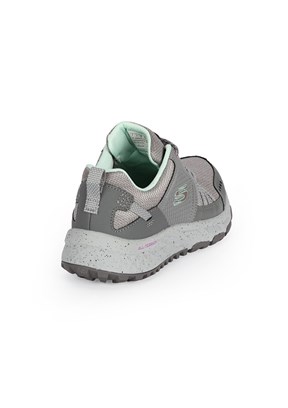 SKECHERS Escape Plan - 180061TK GYAQ Kadın Gri/Açık Mavi Sneaker Ayakkabı