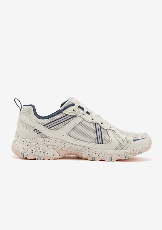 SKECHERS Hillcrest - 149820TK OFNV Kadın Beyaz Sneaker Ayakkabı