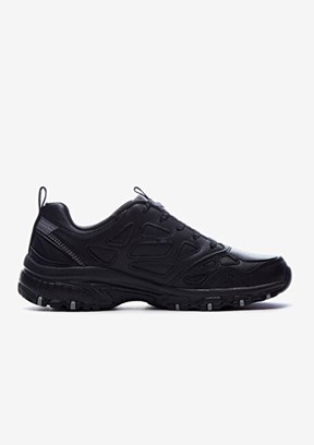 SKECHERS Hillcrest - 149822TK BBK Kadın Siyah Sneaker Ayakkabı