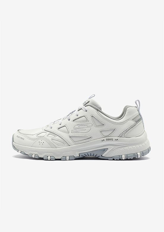 SKECHERS Hillcrest - 149822TK WSL Kadın Beyaz Gümüş Sneaker Ayakkabı